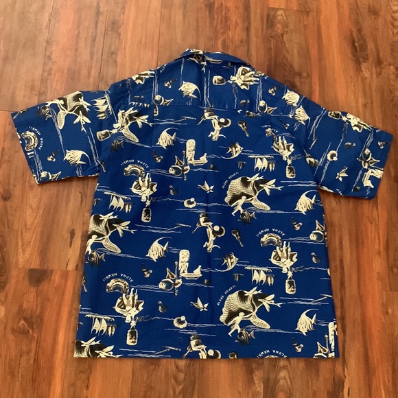 Vintage Hawaiian button up extra large - Picture 7 of 9